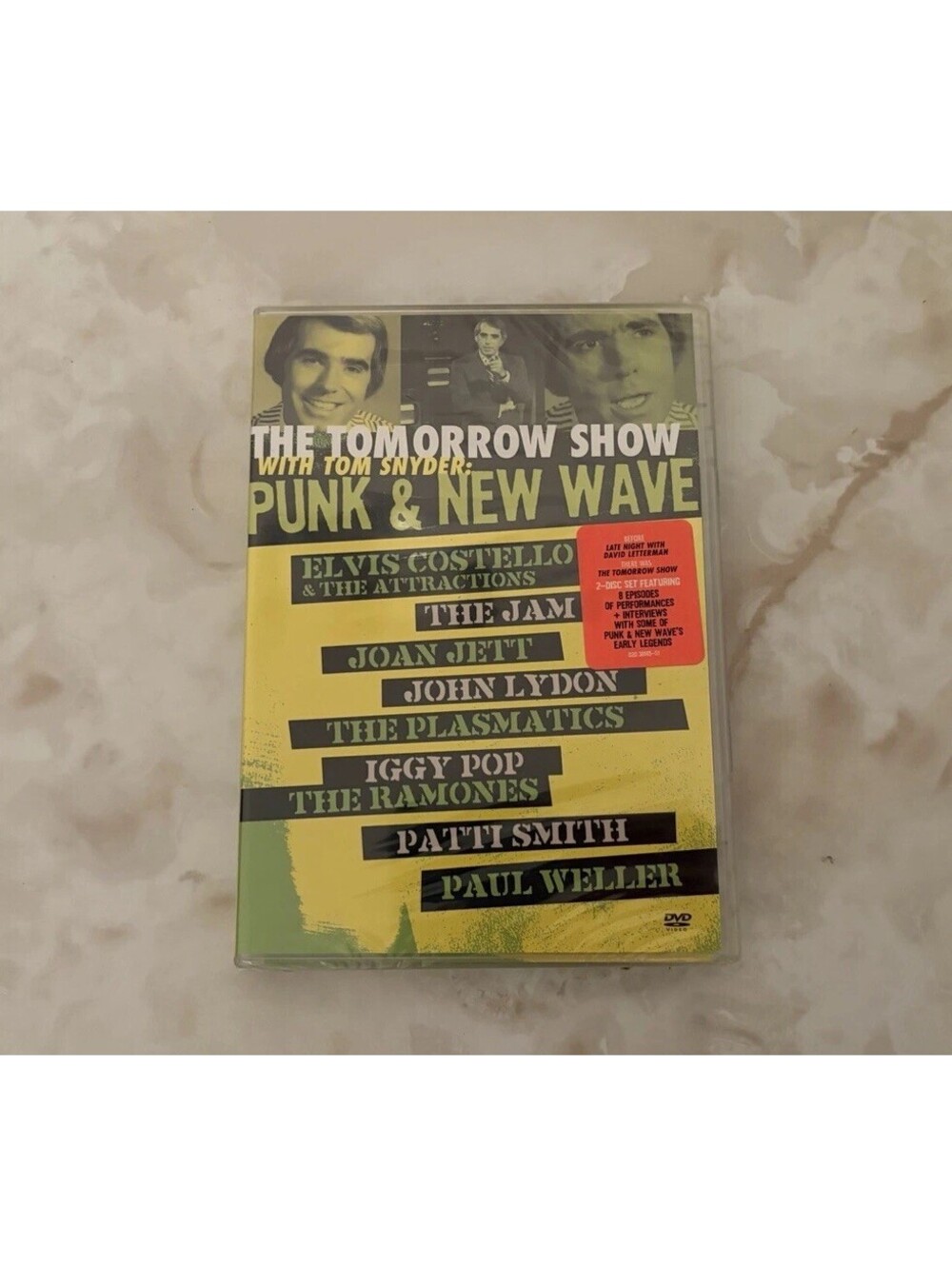 The Tomorrow Show with Tom Snyder Punk & New Wave Ramones Iggy Pop (DVD, 1977)
